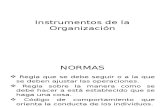 Instrumentos de La Organización