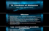5 Hackeo Al Sistema
