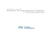 Acceso al transporte publico (guia)