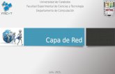 Capa de Red - Redes De Computadoras