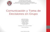 Diapositivas Comunicacion y Toma de Decisiones en Grupo Este