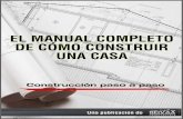 Manual Completo Como Construir Casa Por Constructora Reivax