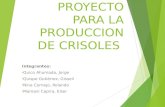 Proyecto Para La Produccion de Crisoles y Copelas