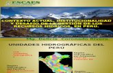 Institucionalidad Del Agua en El Perú