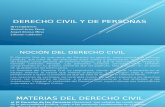 Derecho Civil y de Personas