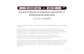 Eco-308 Electroestimulador Manual