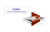 CDMA Teoría e Implementación