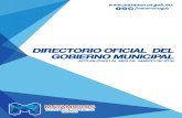 Directorio Oficial del Gobierno Municipa de Matamoros - Marzo 2016