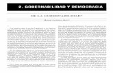 De La Gobernabilidad - Manuel Alcántara Sáez