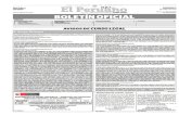 Diario Oficial El Peruano, Edición 9289. 03 de abril de 2016