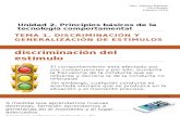 Discriminación y Generalización de estímulos_2016