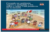 Guia Creando Un Ambiente Seguro y Amigable a Los Ninos y Ninas Vih Positivos en La Escuela