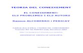 ALCOBERRO - Teoría Del Conocimiento (Catalán)