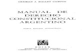 Bidart Campos MANUAL DE DERECHO CONSTITUCIONAL ARGENTINO