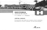 M. E. Alonso - E. C. Vázquez, Historia Argentina 1976-2013. Ed...