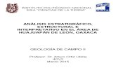 Análisis Estratigráfico, Estructural e Interpretativo en el área de Huajuapán de León, Oaxaca
