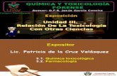 Exposicion Unidad 3 -Relación de La Toxicología Con Otras Ciencias