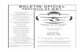 Boletín Oficial JuJuy