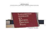 Lineamientos Generales de La Reforma Procesal Penal 1996
