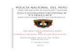 Silabo Desarrollado Codigo Penal Militar Policial