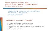 Recopilación de Información Métodos Interactivos ISIV DS I
