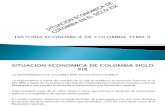 SITUACION ECONOMIA EN COLOMBIA SIGLO 21