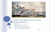 Tipos de Servicios en Los Aeropuertos x Eq 2