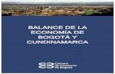Balance de La Economía de Boasdasdgotá Cundinamarca 2012.
