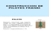Construcción y Diseño de Pilotes Franki
