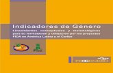 Indicadores de Genero, Lineamientos conceptuales y metodológicos para su formulación y utilización por los proyectos FIDA de América Latina y el Caribe