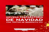 Novena Preparatoria de Navidad Con Benedicto XVI