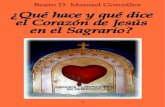 ¿Qué dice y qué hace el Corazón de Jesús en el Sagrario?