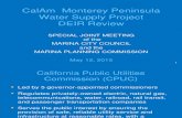 MPWSP DEIR Presentation (Marina) 05-12-15