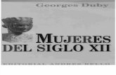Georges Duby - Mujeres Del Siglo XII