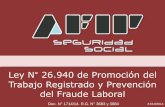 Presentación-Ley-26940-Promoción del trabajo registrado y prevención del fraude laboral