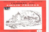Dibujo - Emilio Freixas - Láminas Serie 61 - Castillos II
