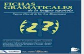Fichas Gramaticales de La Lengua Española - JPR504