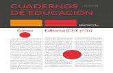 Cuadernos de Educación DIC-FEB (Año IX) nº31