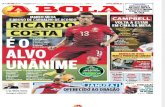Jornal A Bola 16/1/2015
