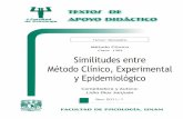 Similitudes Metodo Clínico, Experimental y Epidemiológico