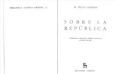 Ciceron - Sobre La Republica (Gredos 72)