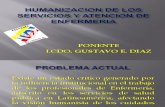 ConferenHumanizacion de los servicios de neonatologia,Lcdo Gustabo Diaz. Nueva Esparta