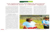 Agrodata: Los agricultores familiares peruanos: ¿cuántos son? y ¿dónde están?