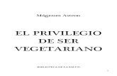 El Privilegio de Ser Vegetariano