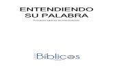 ENTENDIENDO SU PALABRA — Apuntes y notas..docx