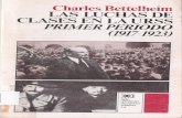 Bettelheim, Charles. Las Luchas de Clases en La URSS. Primer Período, 1917 - 1923