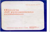 Manuel Agustin Aguirre - Historia Del Pensamiento Economico. 1977