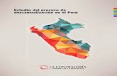 Estudio del proceso de descentralización de Perú