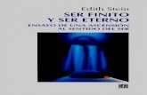 Stein, Edith - Ser Finito y Ser Eterno