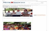 22-04-2014 'Entregan 1.3 Mdp en Oportunidades a Familias de Reynosa'